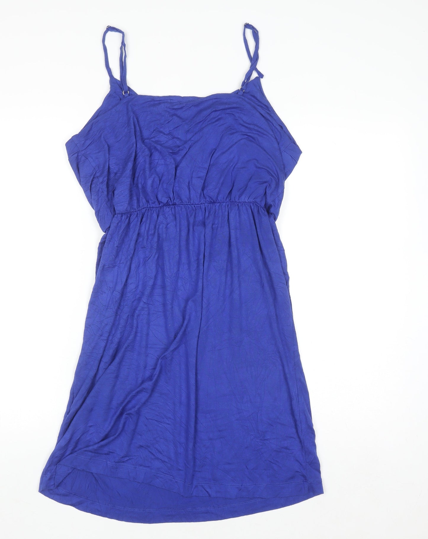 Gap Women’s Blue Knee Length Jersey Slip Dress Size M