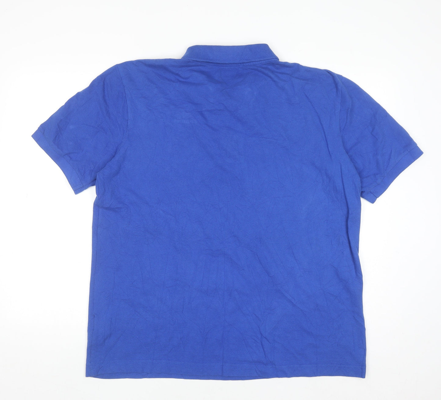 Kappa Men’s Blue Polo Shirt XL Cotton Casual Sportswear