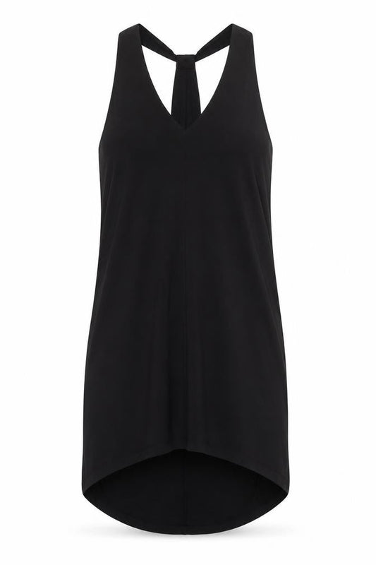 Threads 4 Thought Women's Black S Sleeveless Tank Dress