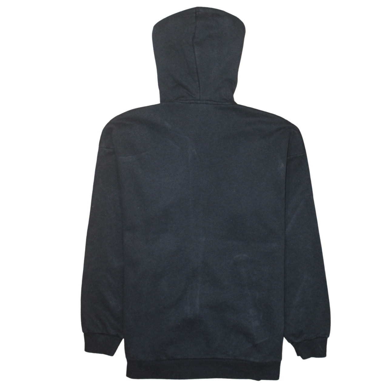 Adidas Women Black XS Full Zip Hoodie Sweatshirt Cotton Blend