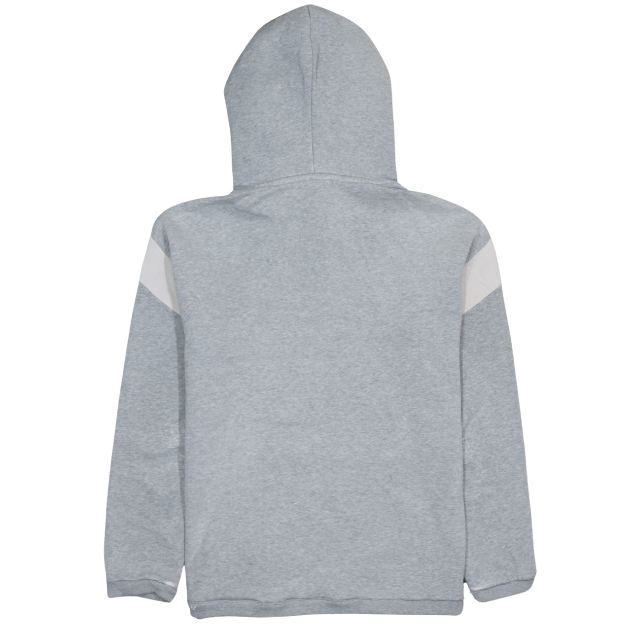 Nike Air Men's Grey 1/2 Zip Hoodie Medium Athletic Logo Fleece