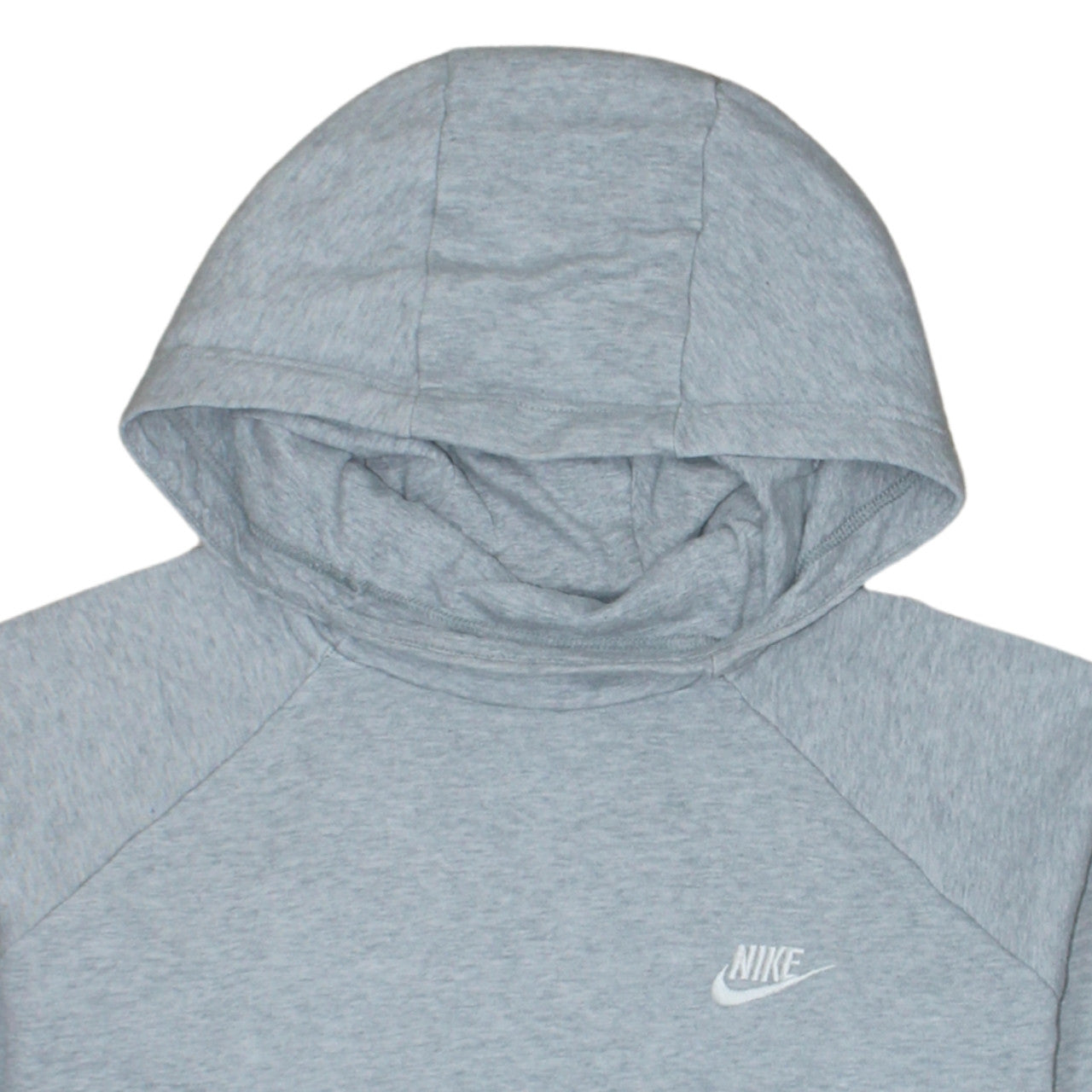 Nike Mens Grey XL Pullover Hoodie Regular Fit Cotton Blend