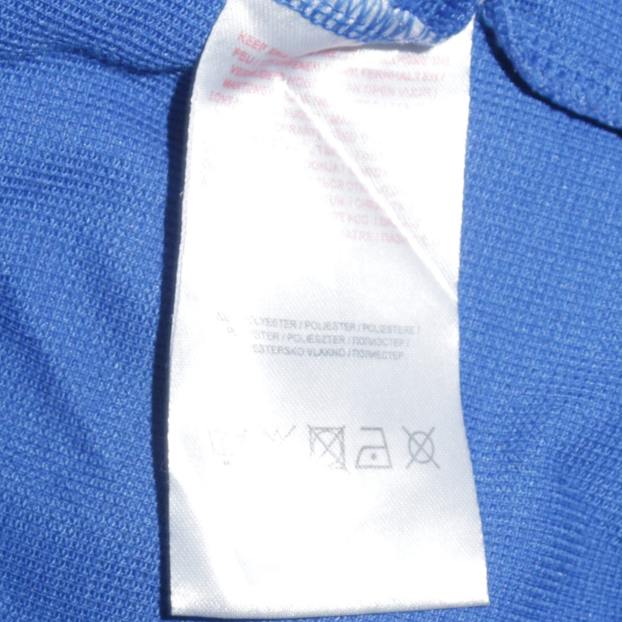 Le Shark Men's Blue Full Zip Sweatshirt Medium Polyester Retro Sports