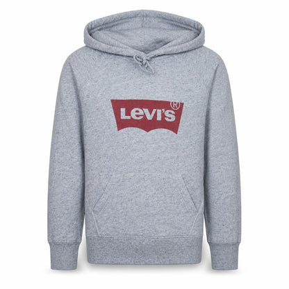 Levi's Mens Grey Pullover Hoodie XS Classic Logo Sweatshirt