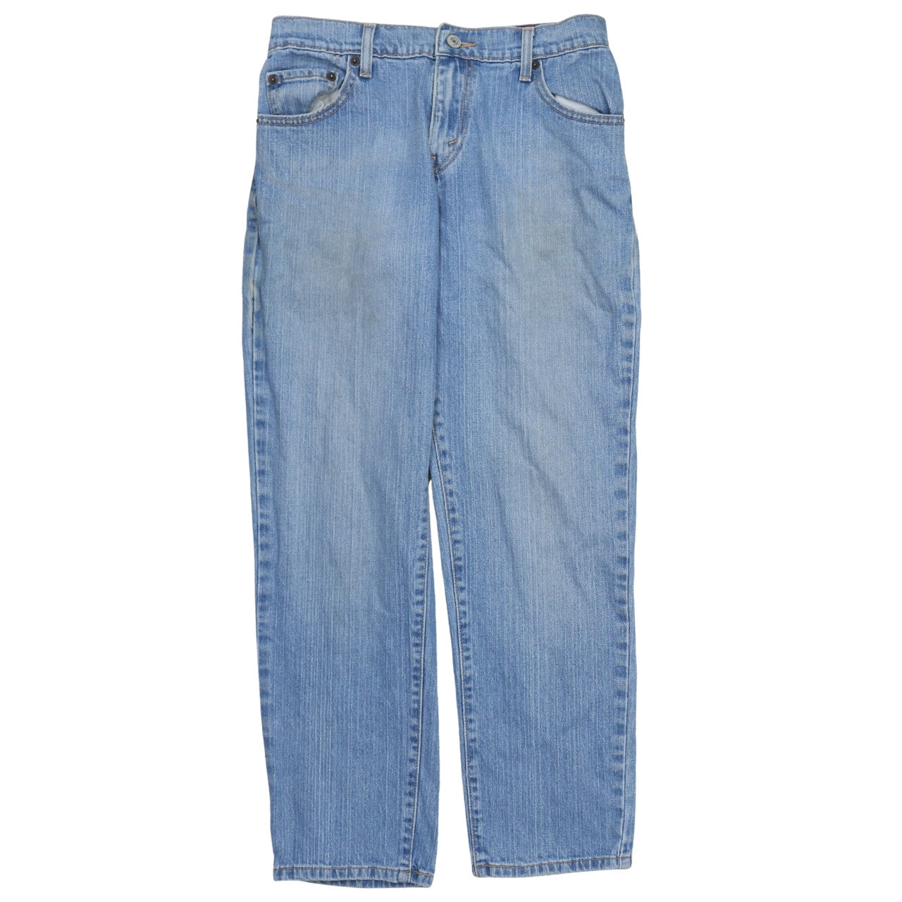 Levi's Womens Blue 550 Relaxed Fit Straight Jeans Size 4 Short