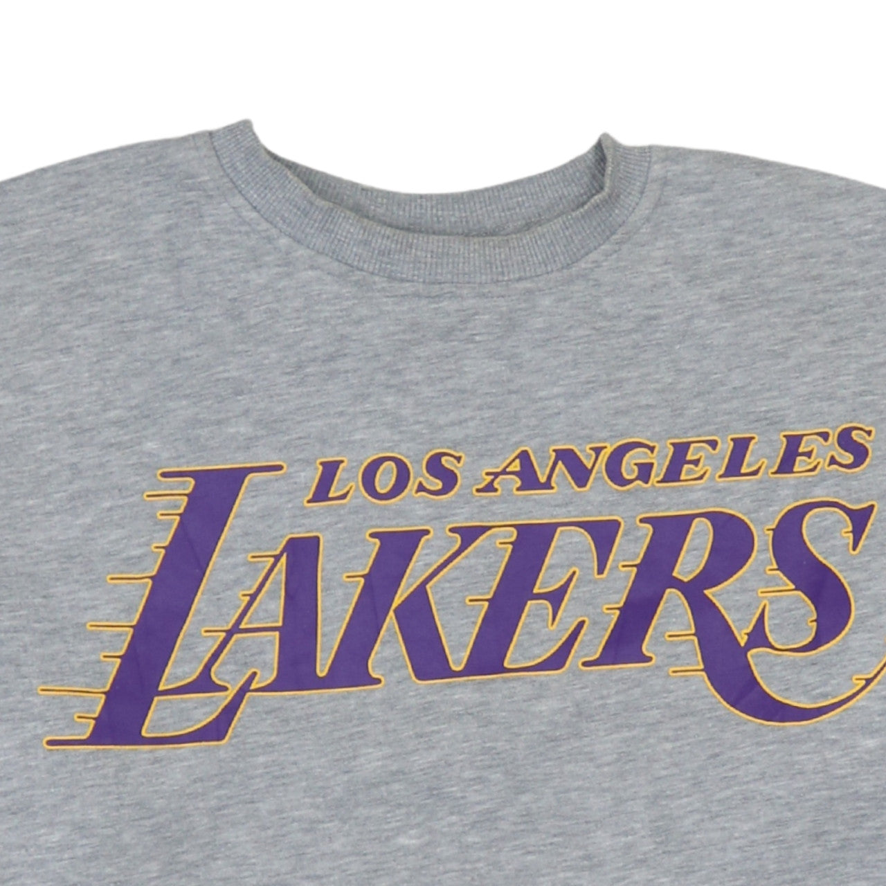 NBA Los Angeles Lakers Grey Women's Small Crew Neck Sweatshirt