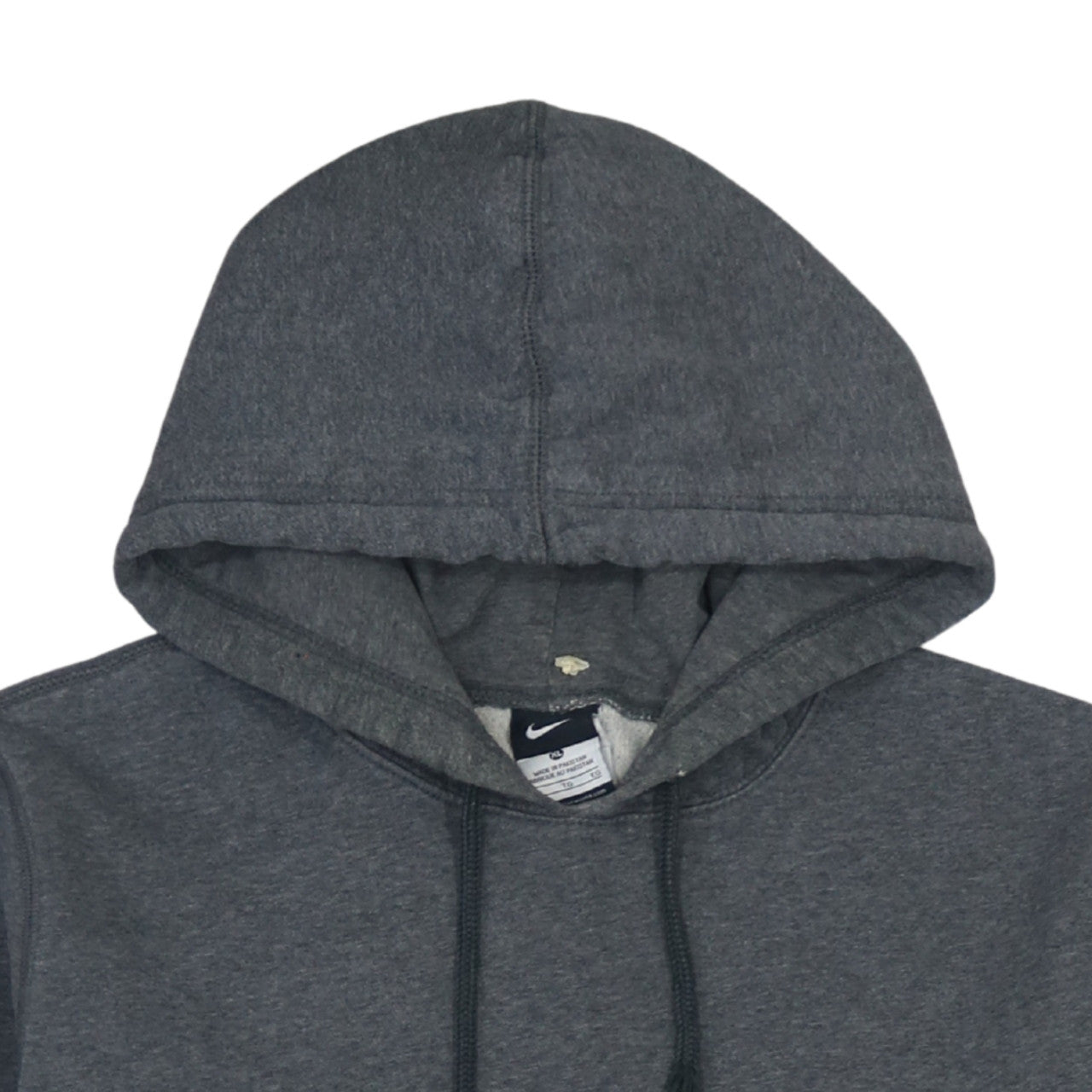 Nike Men's Grey Pullover Hoodie XL Classic Fleece Sportswear