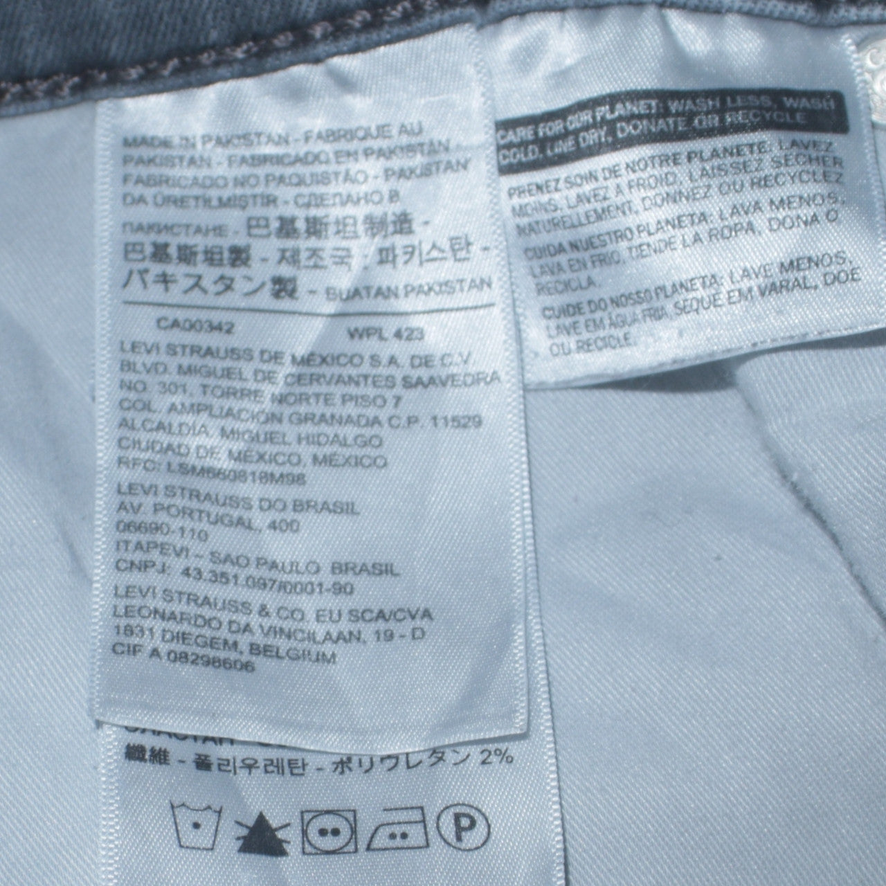 Levi's Women's Blue 311 Shaping Skinny Plus Jeans Size 20W