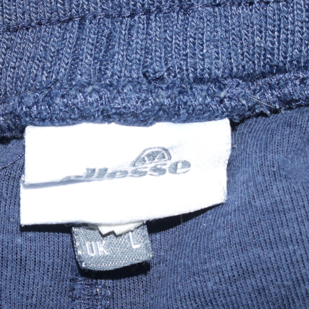 Ellesse Mens Blue Sweatpants Joggers L Cotton Blend Casual
