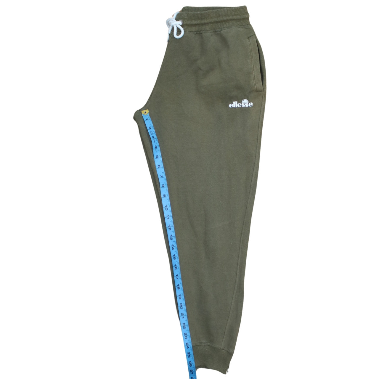 Ellesse Women's Green Jogger Sweatpants M Fleece Lined