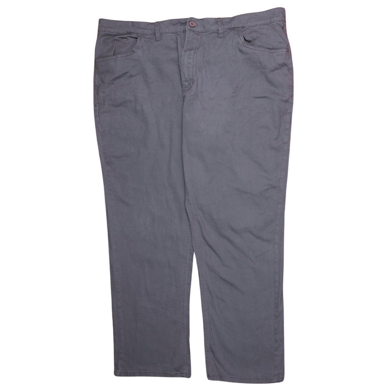 Beverly Hills Polo Club Men's Grey Chino Trousers 42W 30L Regular Fit