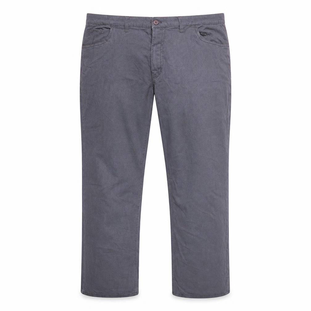 Beverly Hills Polo Club Men's Grey Chino Trousers 42W 30L Regular Fit