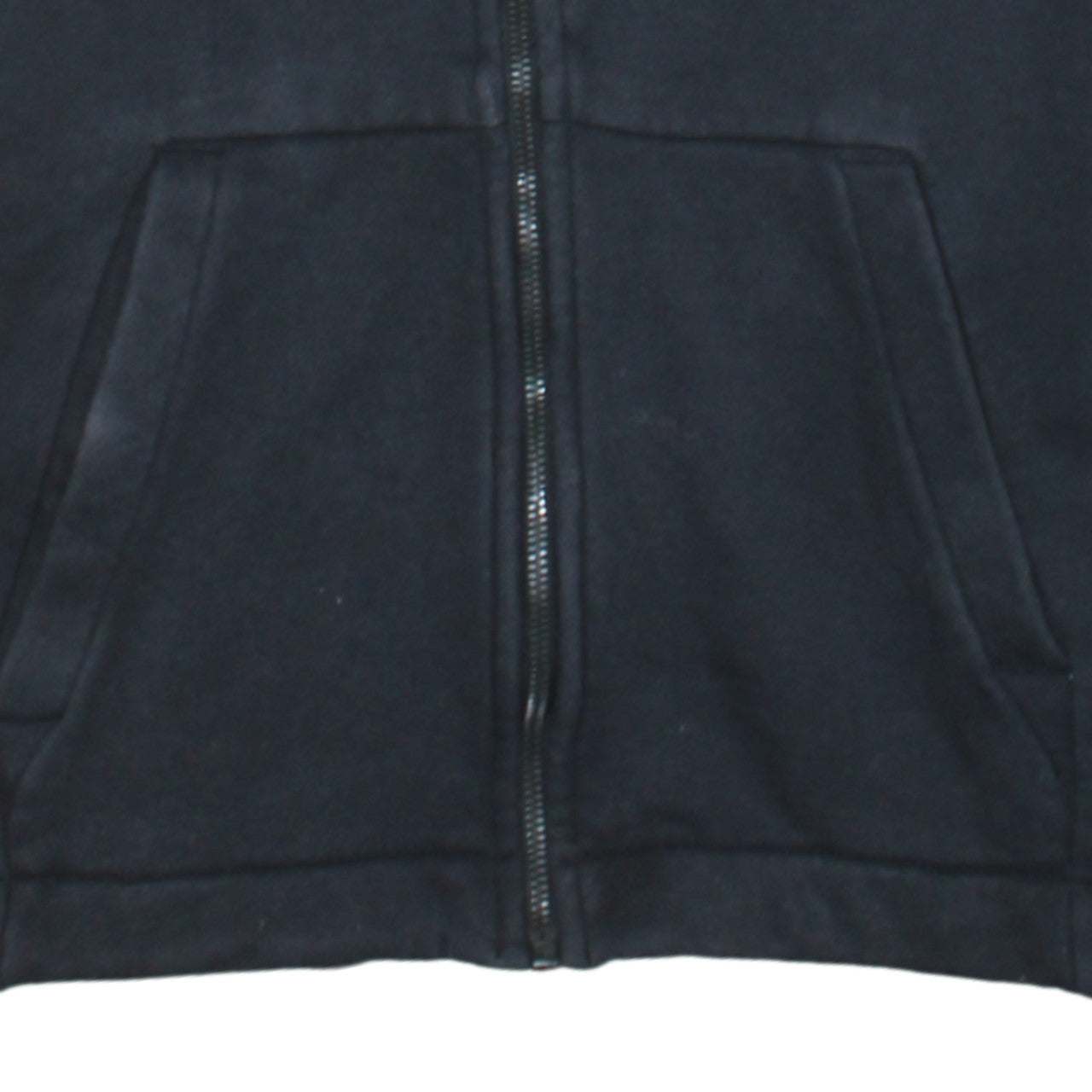 Nike Men's Black Full Zip Hoodie Size M Fleece Sportswear