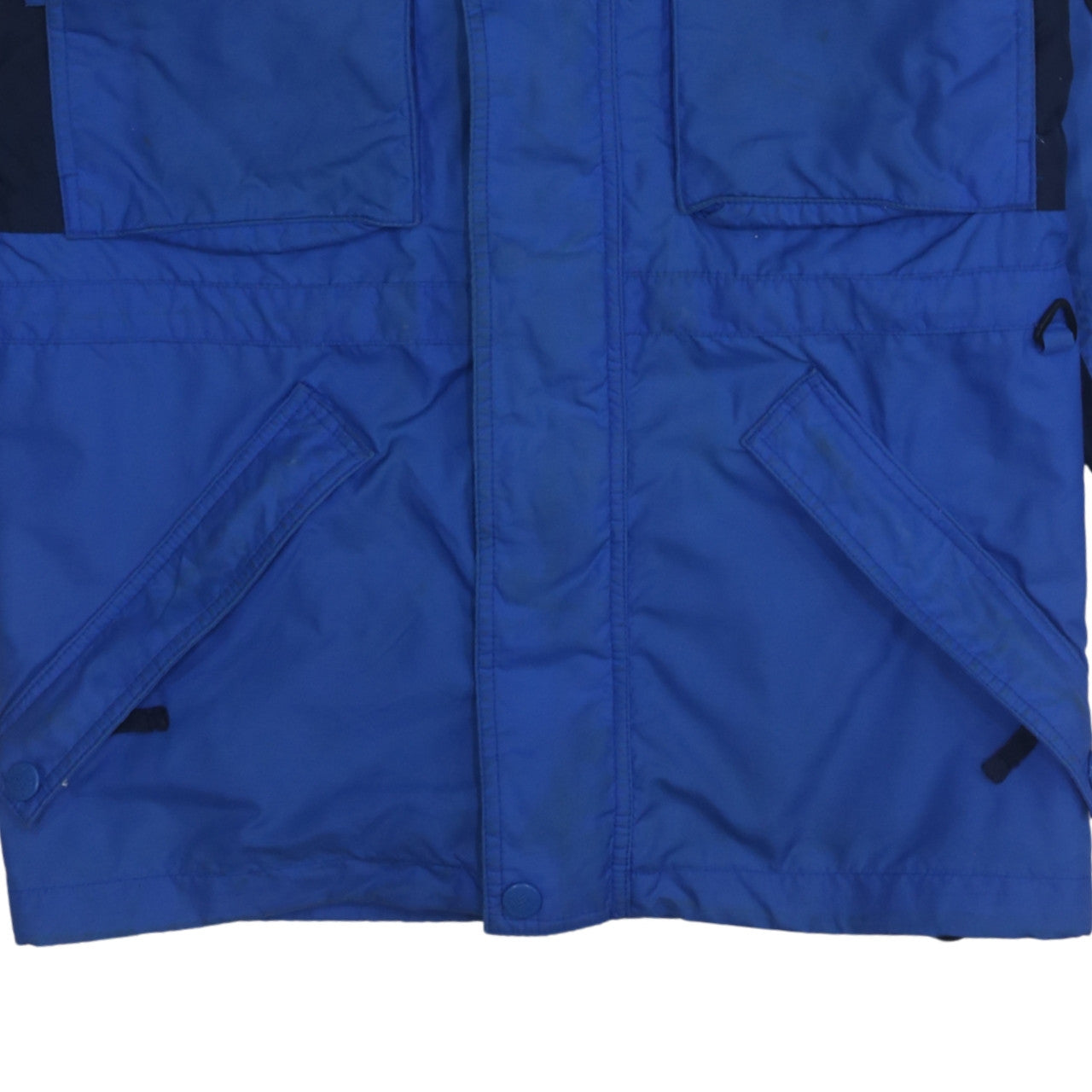 Columbia Men's Blue Waterproof Parka Jacket M Outdoor Hiking