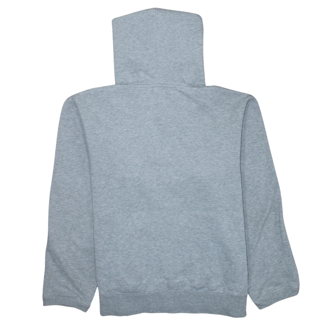 Fila Womens Grey Pullover Hoodie L Logo Print Casual Sweatshirt