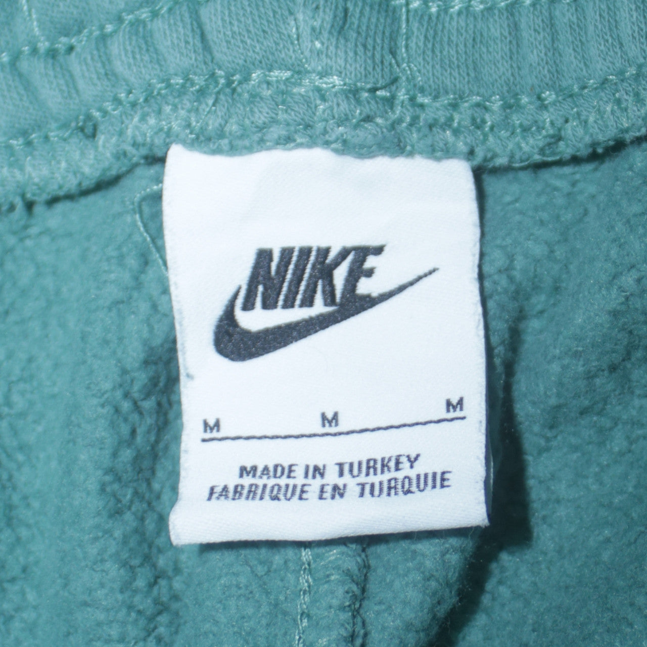 Nike Men's Green Cargo Jogger Trousers Size M Fleece Sportswear