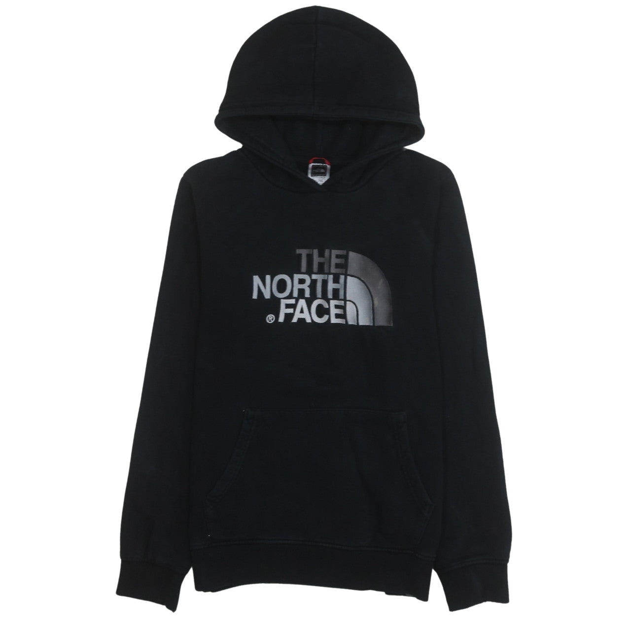The North Face Boys Black XL Pullover Hoodie 100% Cotton Logo Sweatshirt