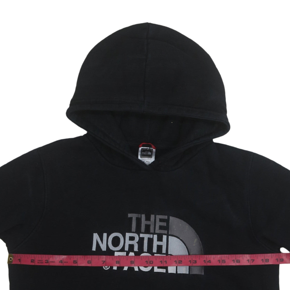 The North Face Boys Black XL Pullover Hoodie 100% Cotton Logo Sweatshirt