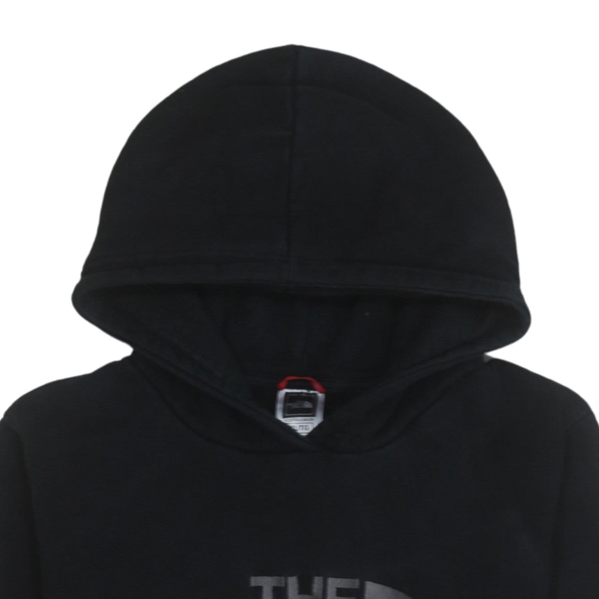 The North Face Boys Black XL Pullover Hoodie 100% Cotton Logo Sweatshirt