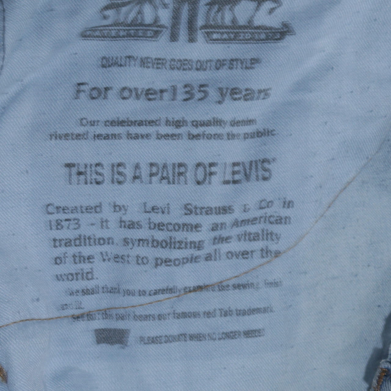 Levi's Men's Blue 550 Relaxed Fit Straight Denim Jeans 42x30
