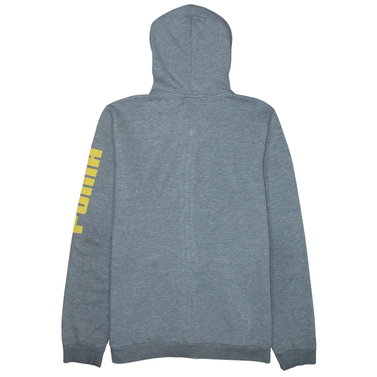 Puma Boys Grey Full Zip Hoodie XL 15-16 Years Graphic Print Sportswear