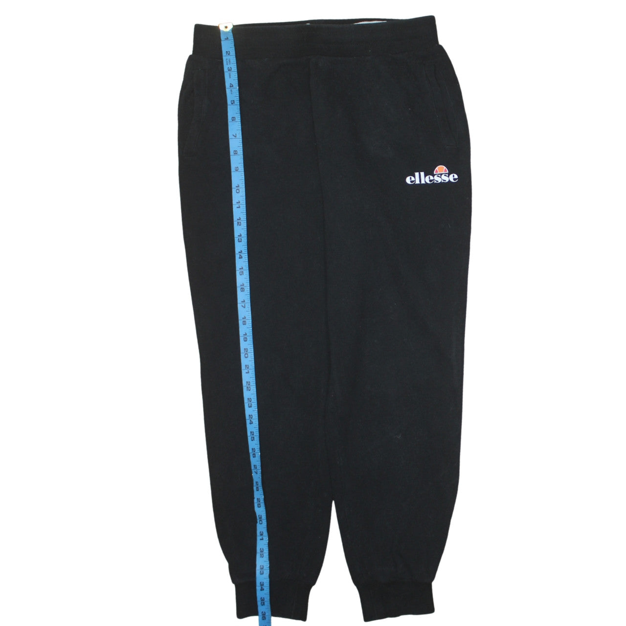 Ellesse Womens Black Cotton Blend Jogger Sweatpants Size M