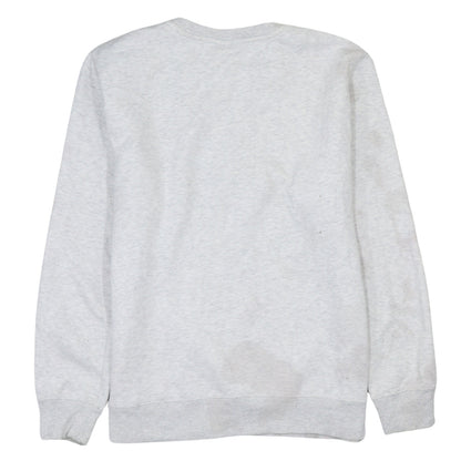 Back view of Looney Tunes women’s grey xl pullover sweatshirt bugs bunny graphic