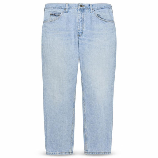 Lee Mens Blue Regular Fit Light Wash Straight Jeans 36W 29L
