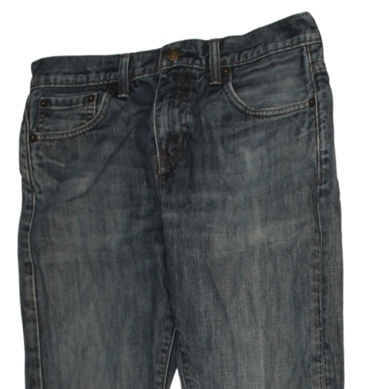 Levi's Men's Blue 513 Slim Straight Fit Jeans 30x34