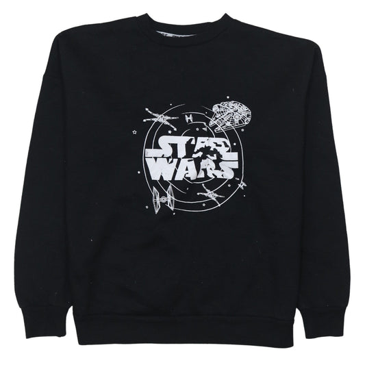 Primark Star Wars Black XS Women's Crew Neck Sweatshirt