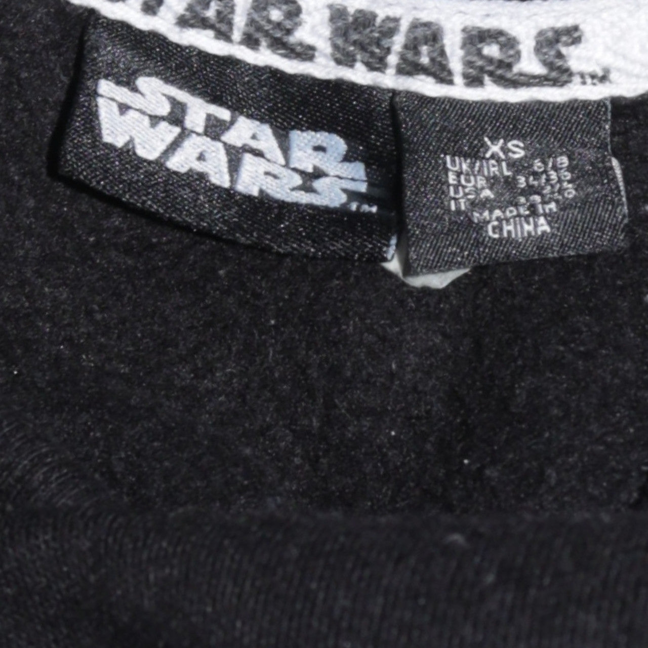 Primark Star Wars Black XS Women's Crew Neck Sweatshirt
