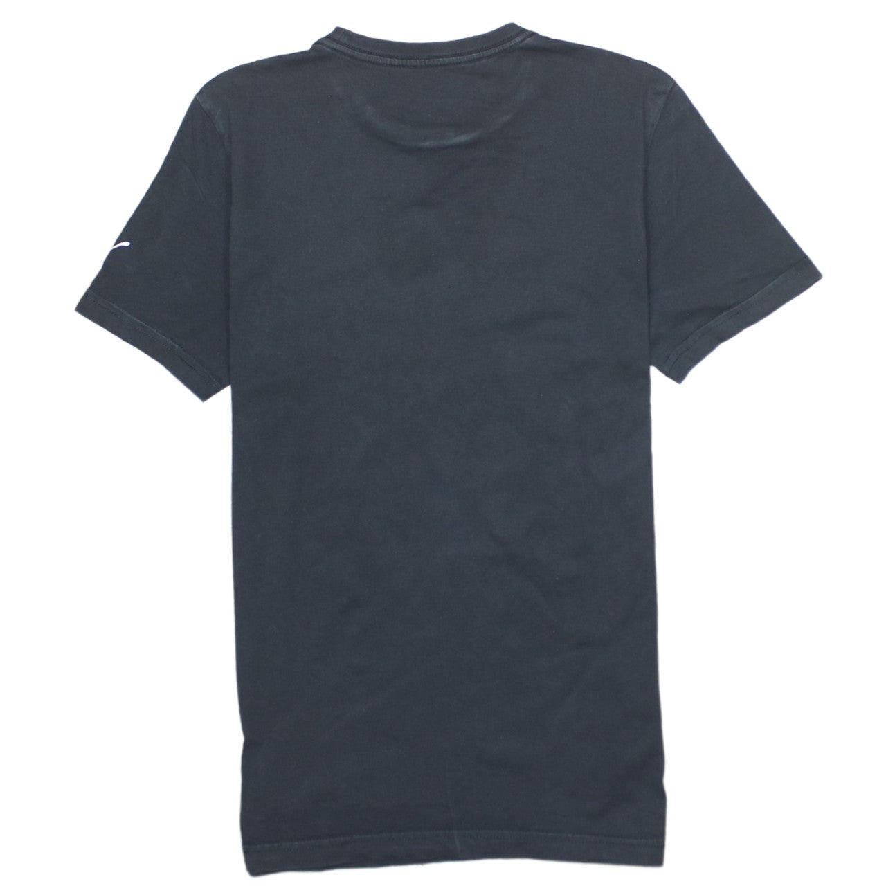 Puma Boys Black 15-16 Years Basic Logo Sports T-Shirt