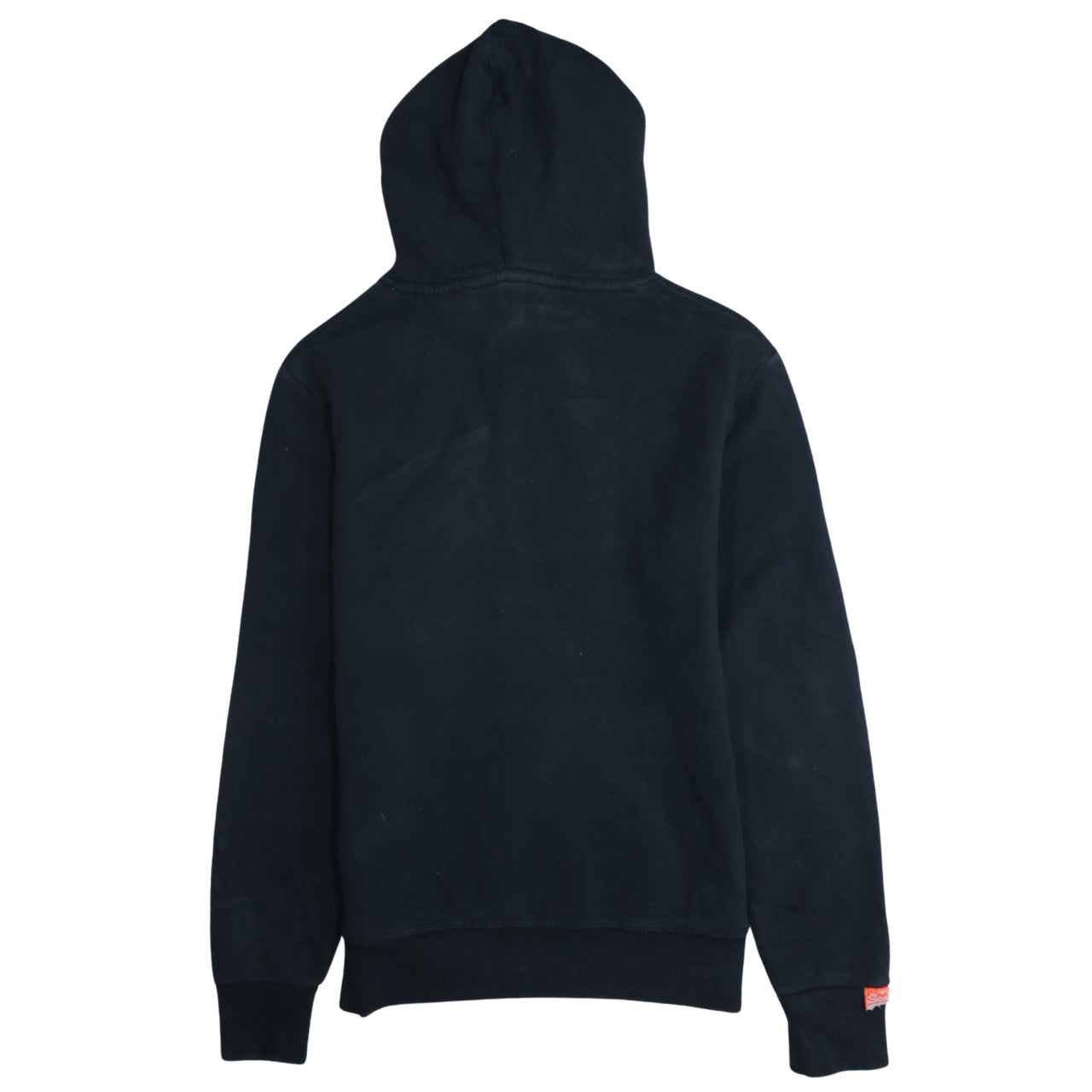 Superdry Men's Black Pullover Hoodie S Motor-X Team Logo