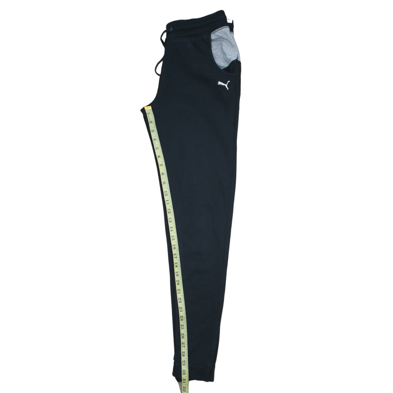 Puma Women Black Jogger Sweatpants Size 10 Cotton Blend