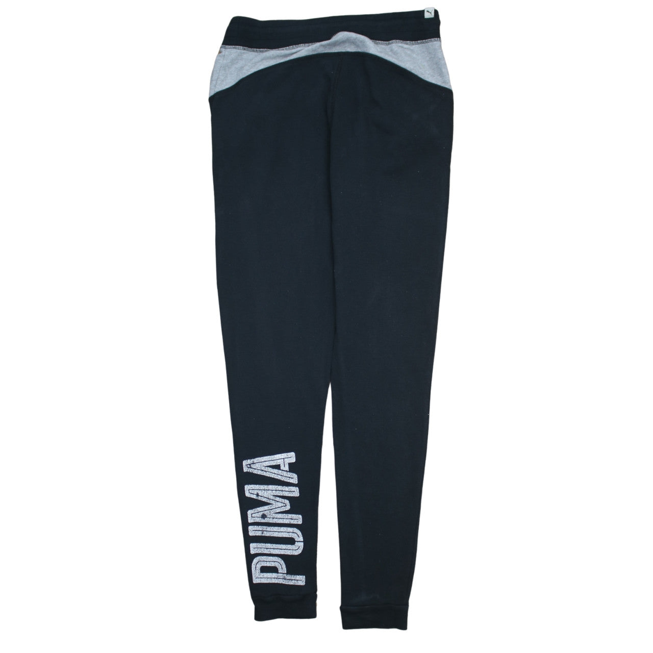 Puma Women Black Jogger Sweatpants Size 10 Cotton Blend