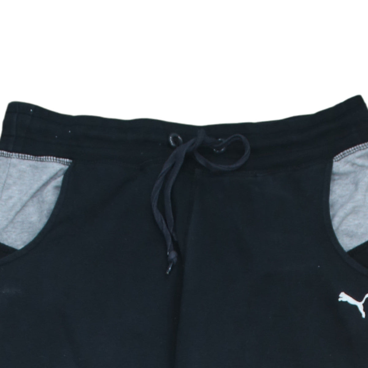 Puma Women Black Jogger Sweatpants Size 10 Cotton Blend