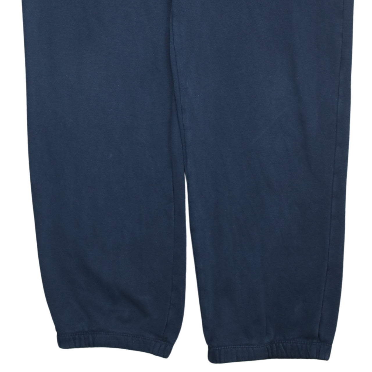 Nike Men's Blue L Fleece Sweatpants with Logo Tapered Fit