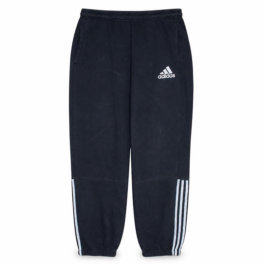 Adidas Men's Black XL Jogger Trousers with Stripe Logo