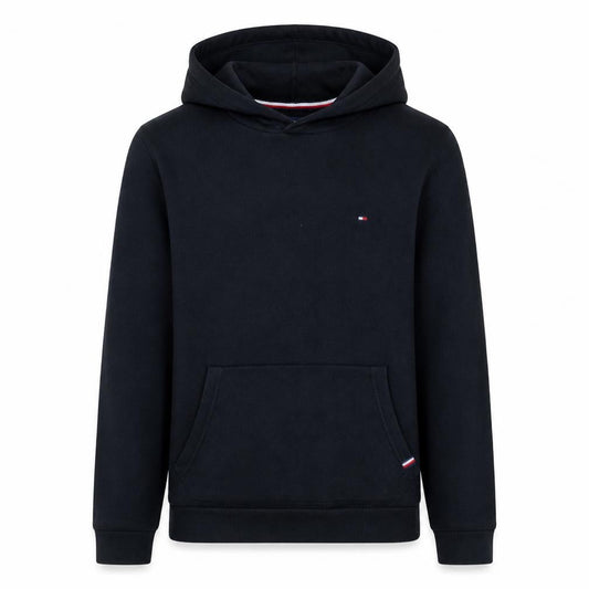 Tommy Hilfiger Men’s Black Pullover Fleece Hoodie Size S