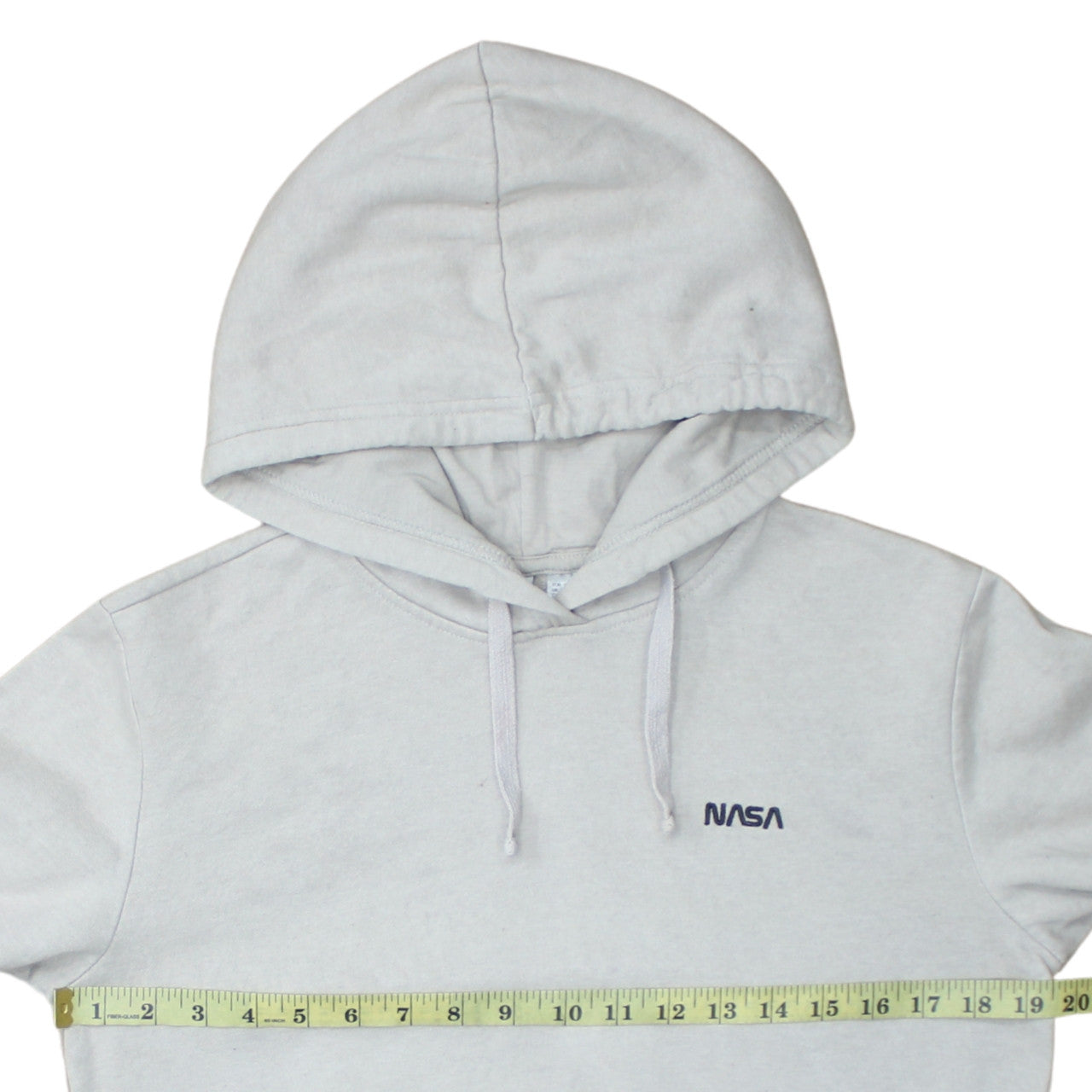 H&M Divided Women’s Grey NASA Pullover Hoodie XS Cotton Blend