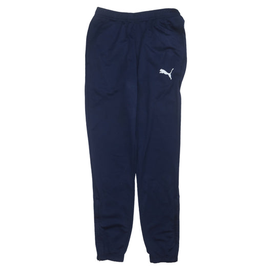 Puma Men's Blue Small Jogger Trousers with Logo