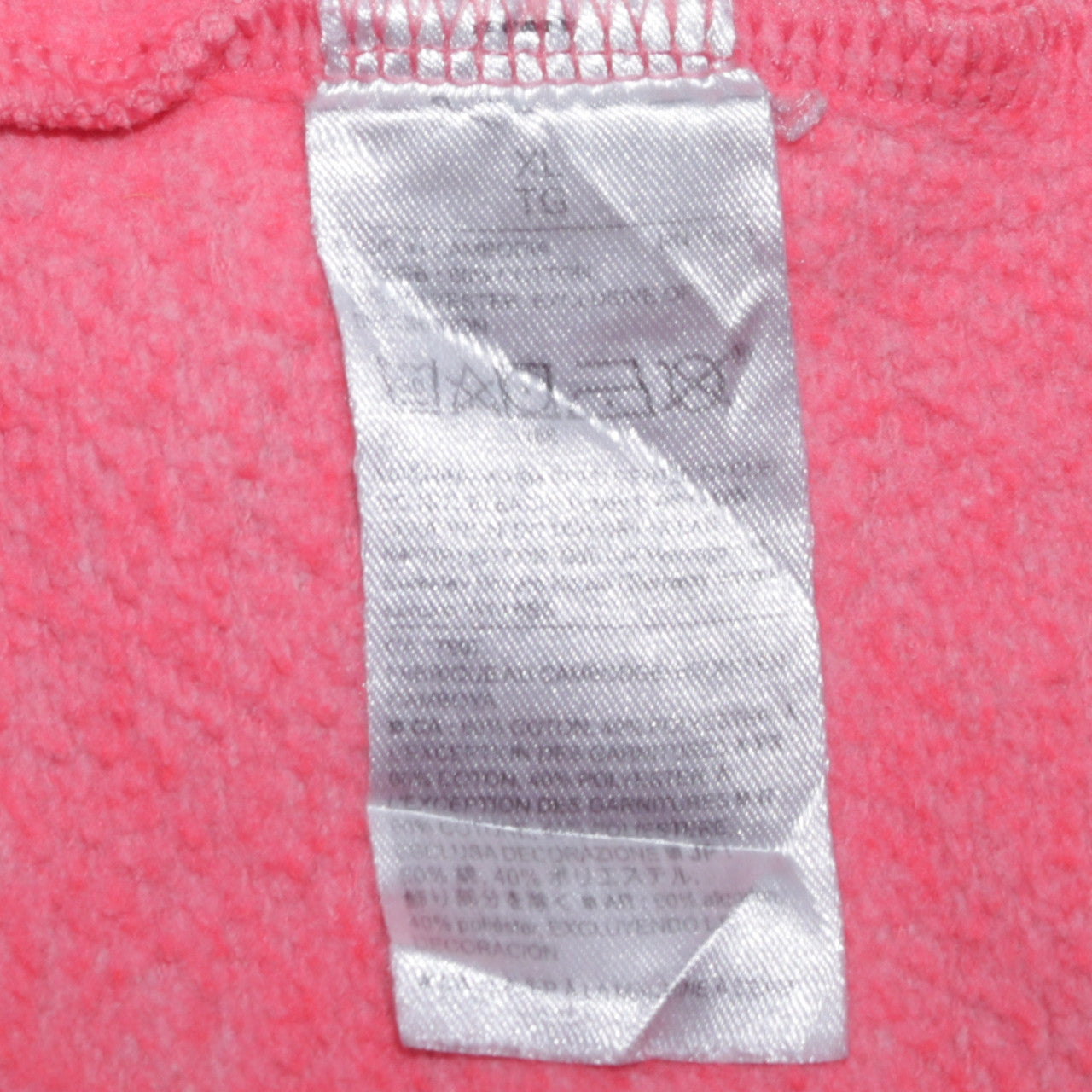 GAP Womens Pink Pullover Hoodie XL Cotton Blend Casual Sweatshirt