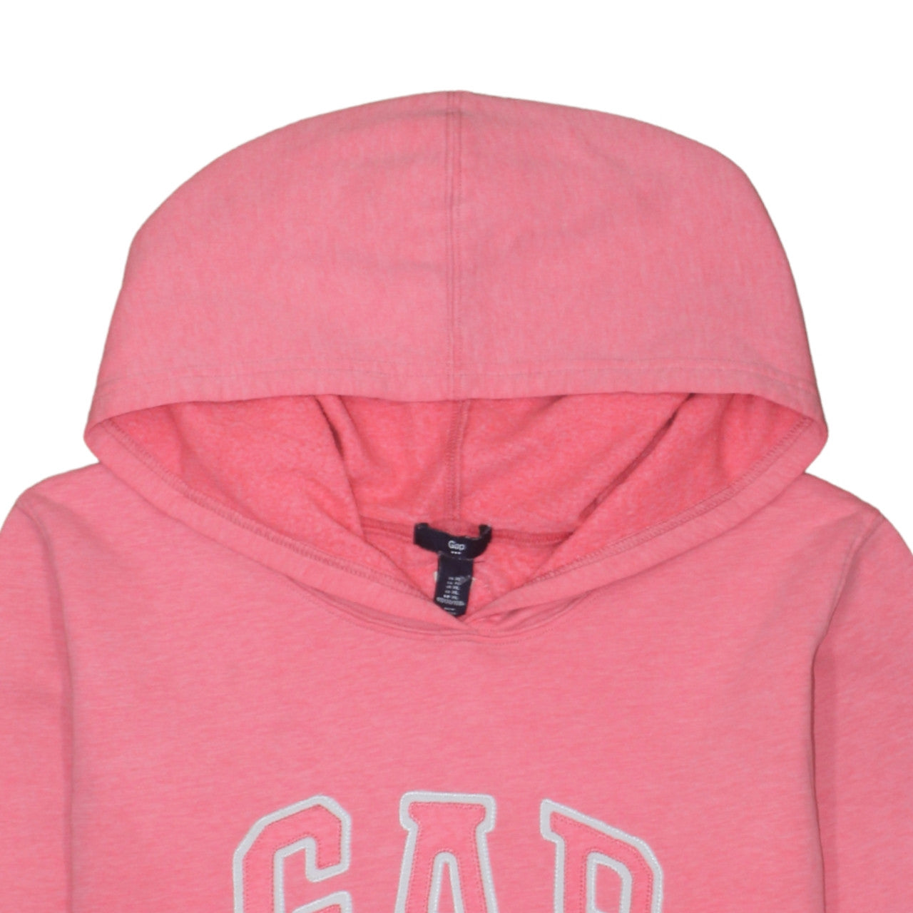 GAP Womens Pink Pullover Hoodie XL Cotton Blend Casual Sweatshirt