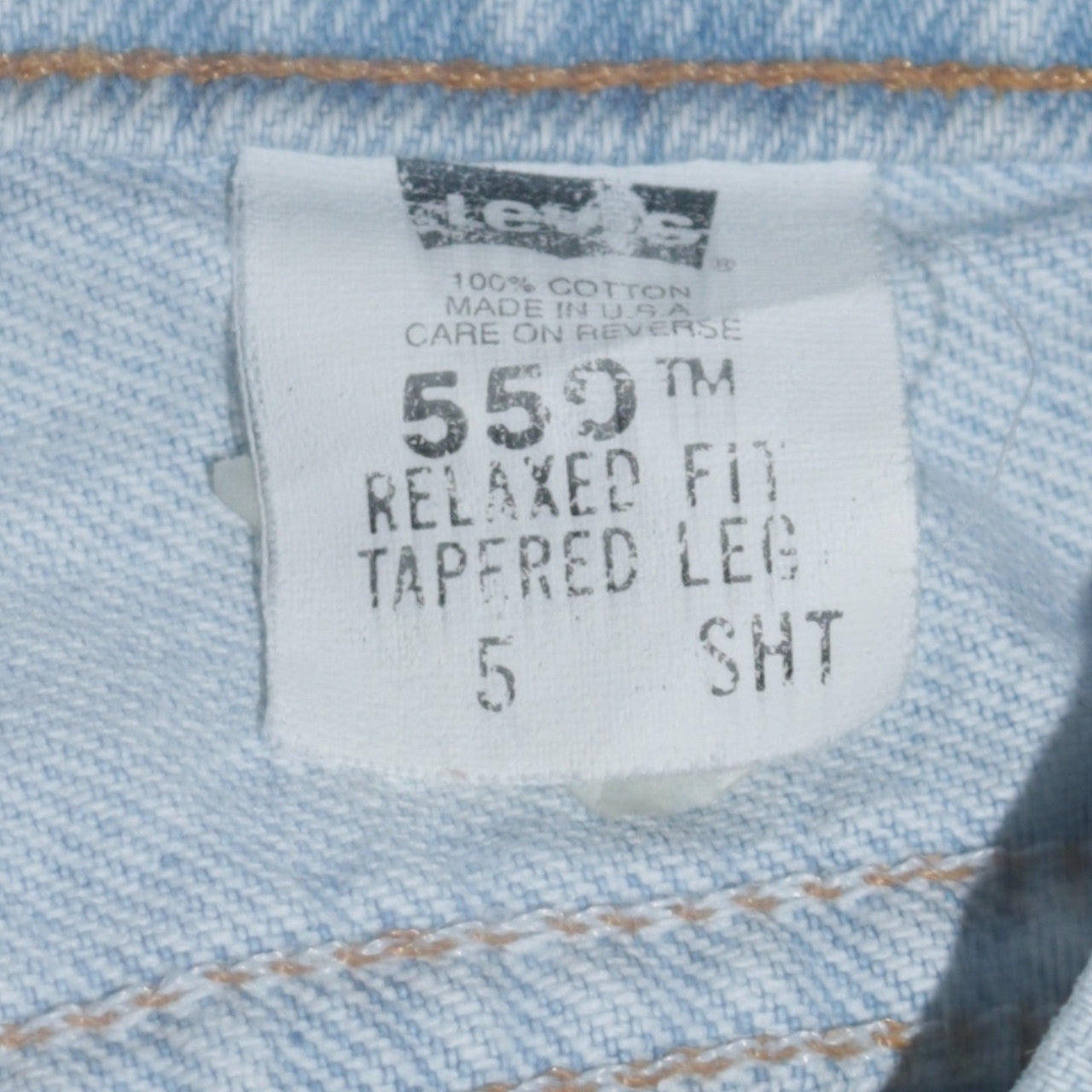 Levi's Women Blue Size 5 High Rise Relaxed Tapered 559 Jeans
