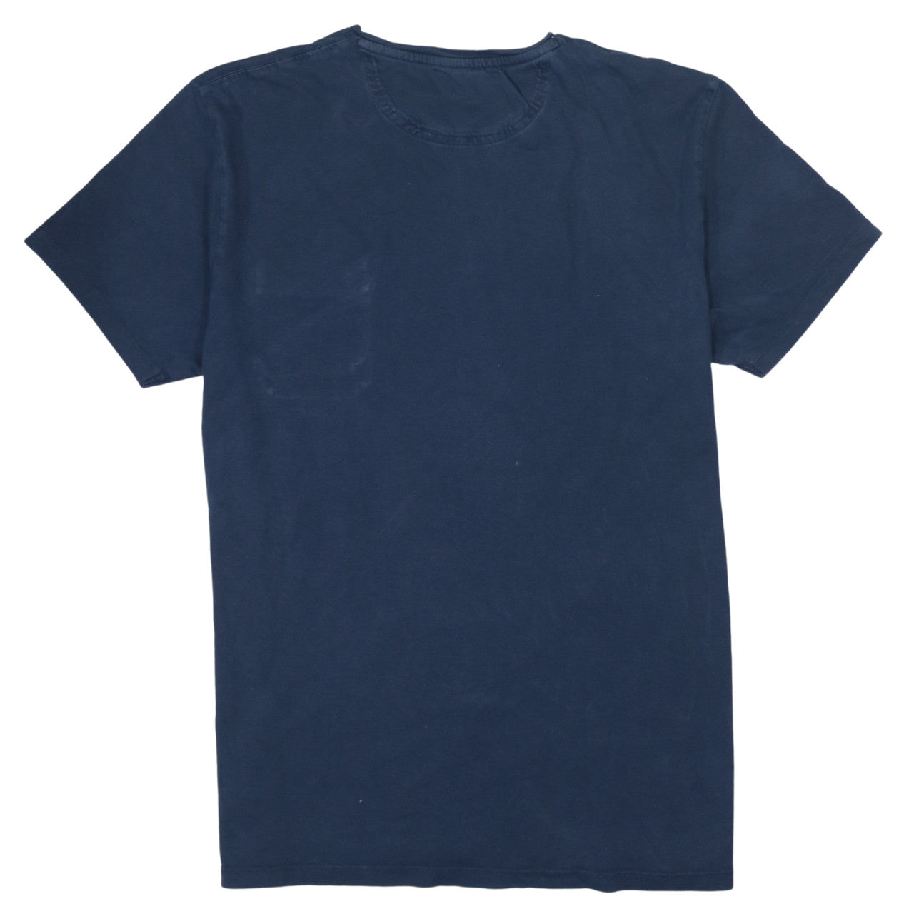 Timberland Men's Navy Blue Cotton Crew Neck Slim Fit T-Shirt L