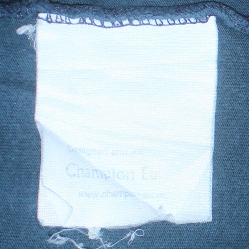 Champion Men's Blue Authentic 64 Graphic Crew Neck Short Sleeve T-Shirt XL