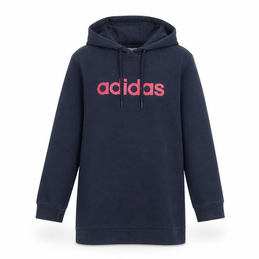 Adidas Women's Navy Hoodie Size Small Pullover Hooded Sweatshirt
