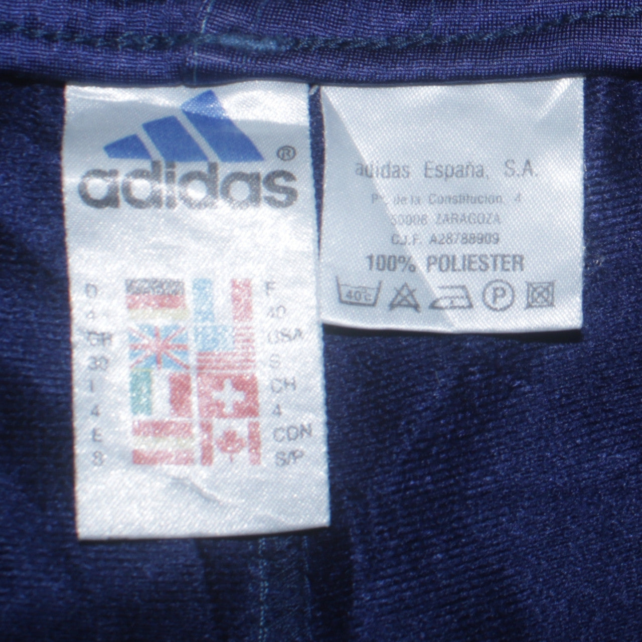 Adidas Men's Blue Athletic Shorts Size S Polyester Quick Dry