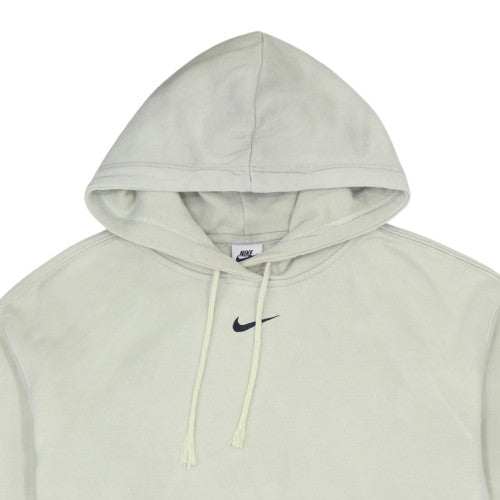 Nike Women's Beige Pullover Hoodie Small Hooded Casual Sweatshirt