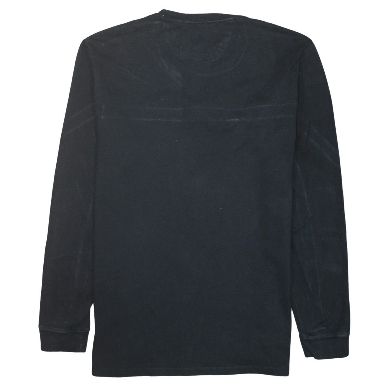 Vans Mens Black XL Long Sleeve Crew Neck Sweatshirt Checker Print
